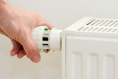 Aunby central heating installation costs